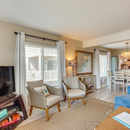 Harbor Island Condo With Deck - Steps To Beach! Oceanmarsh Subdivision المظهر الخارجي الصورة