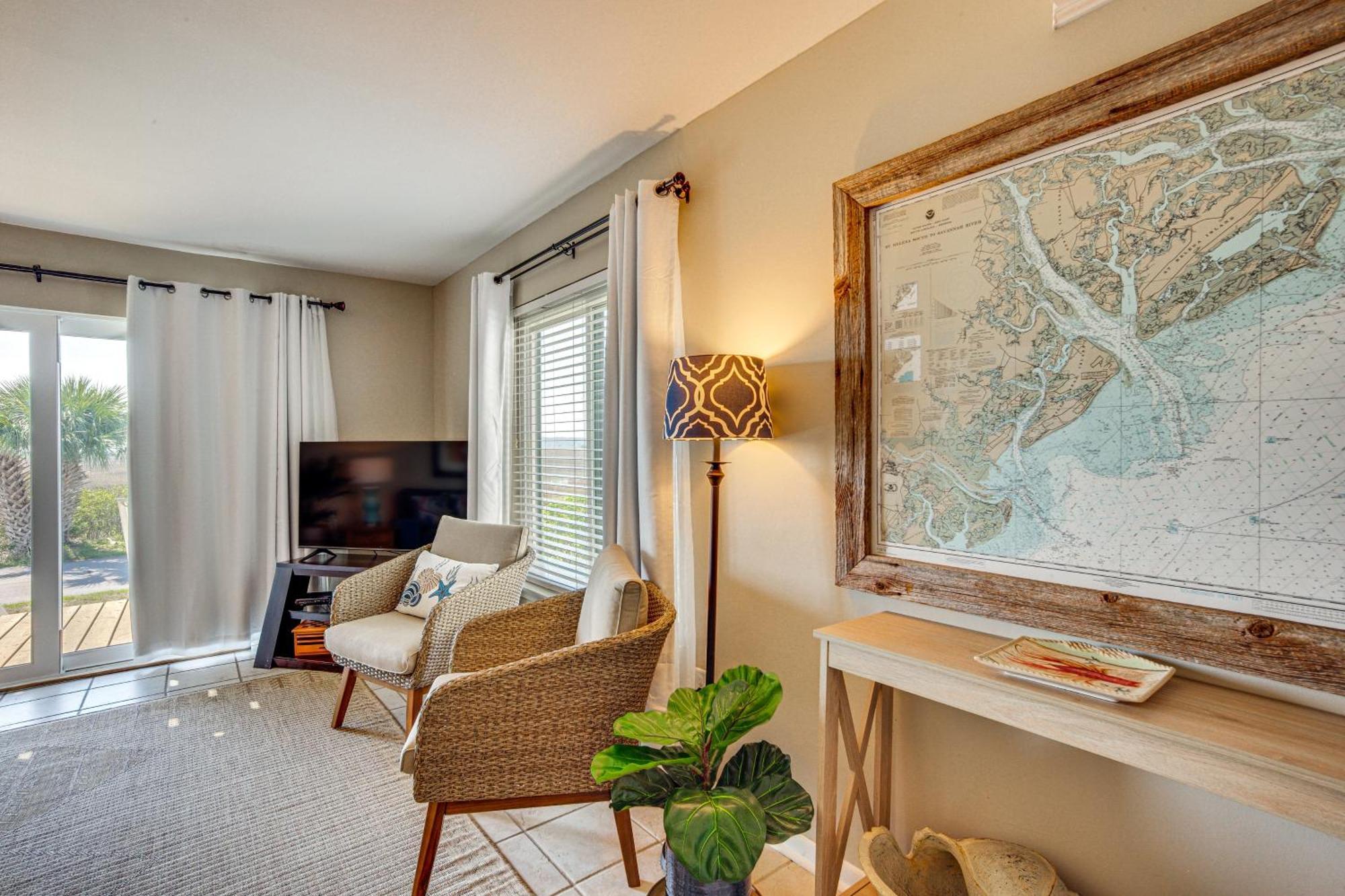 Harbor Island Condo With Deck - Steps To Beach! Oceanmarsh Subdivision المظهر الخارجي الصورة
