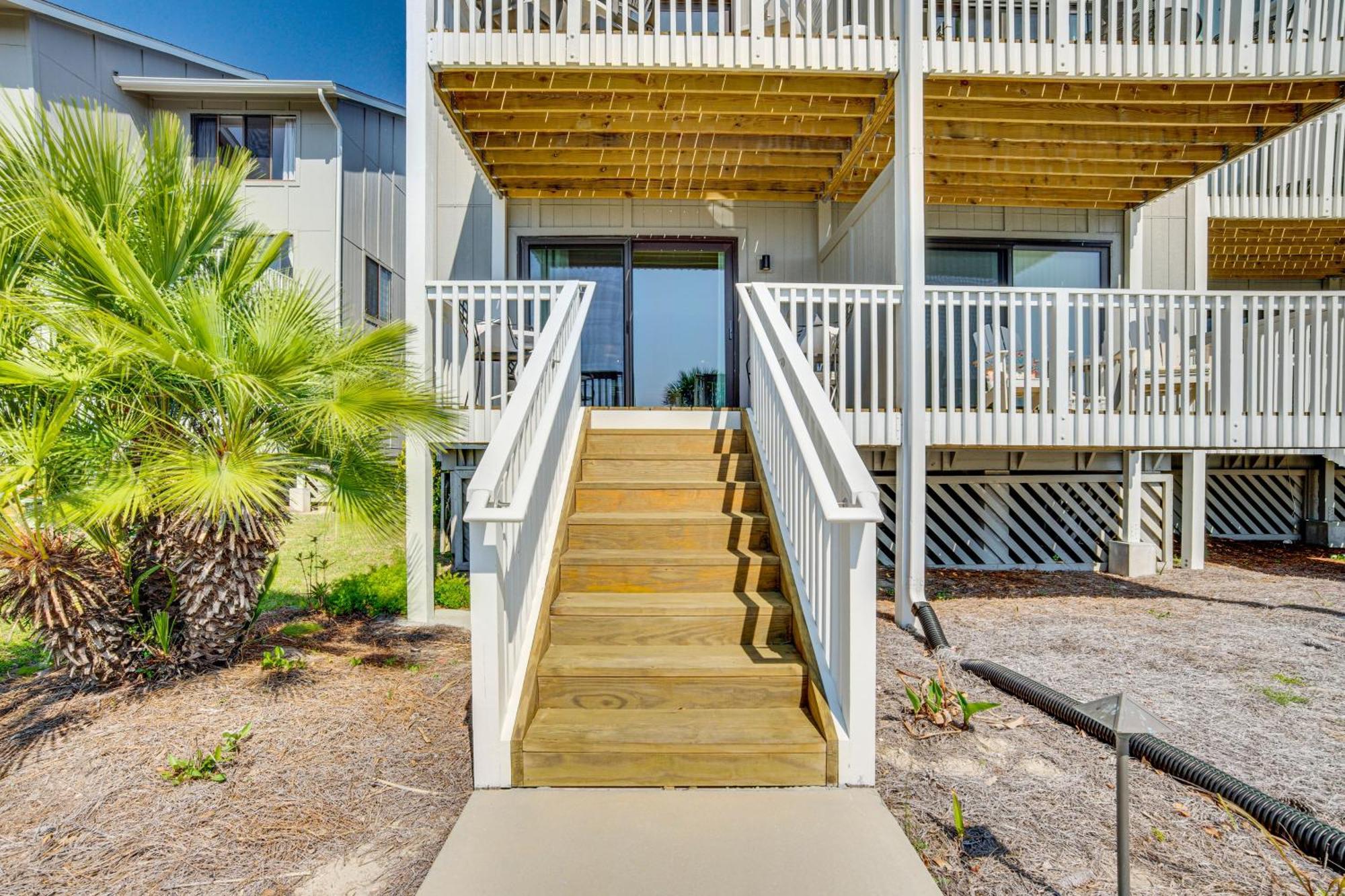 Harbor Island Condo With Deck - Steps To Beach! Oceanmarsh Subdivision المظهر الخارجي الصورة